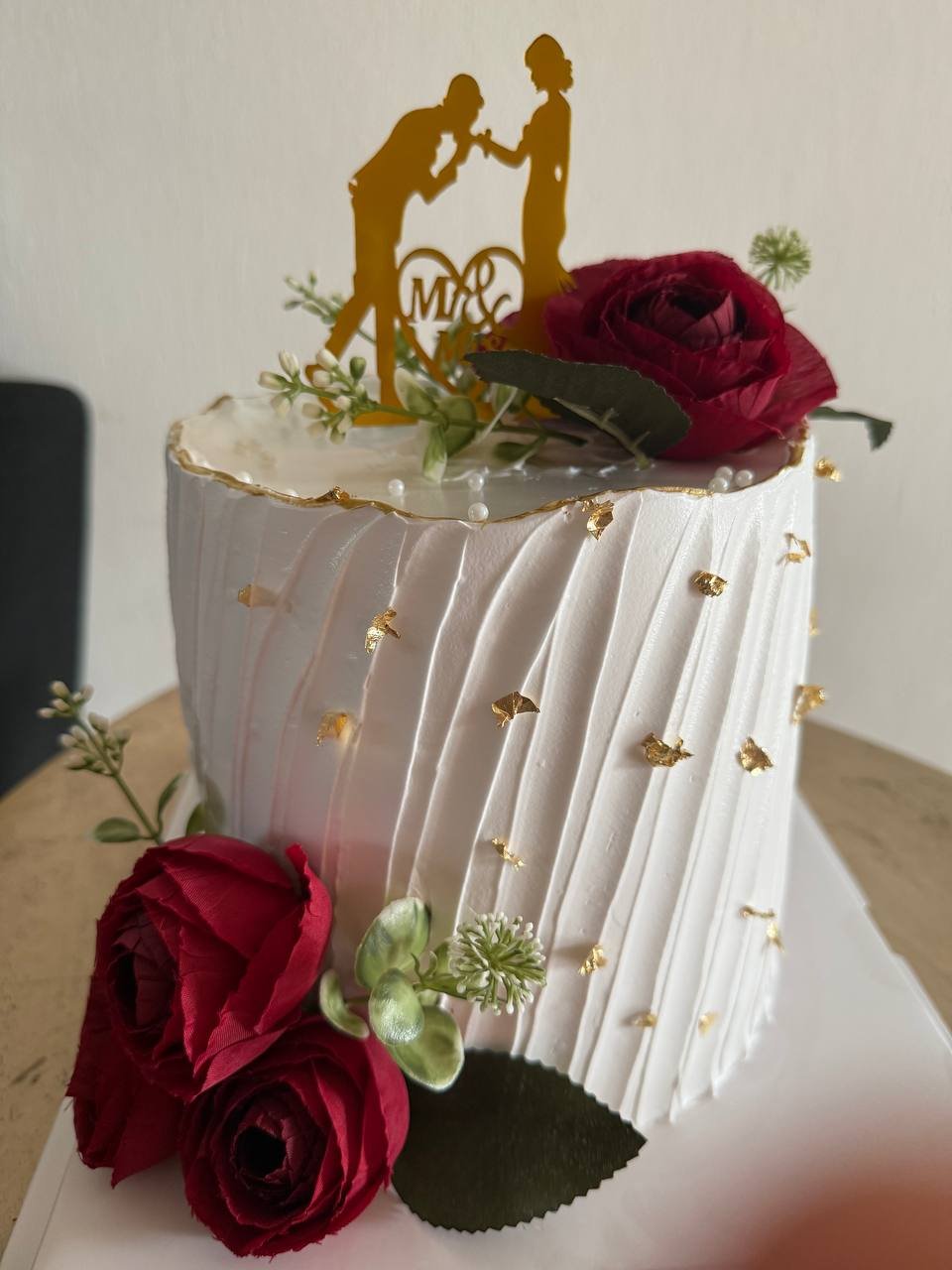 Bouquet Fresh Flower Cake