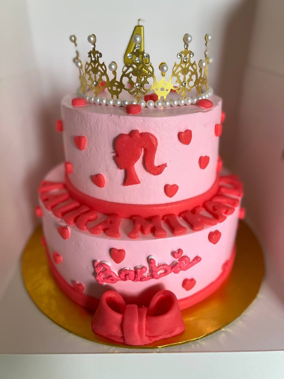 Strawberry Fresh Cream Cake Two Tier